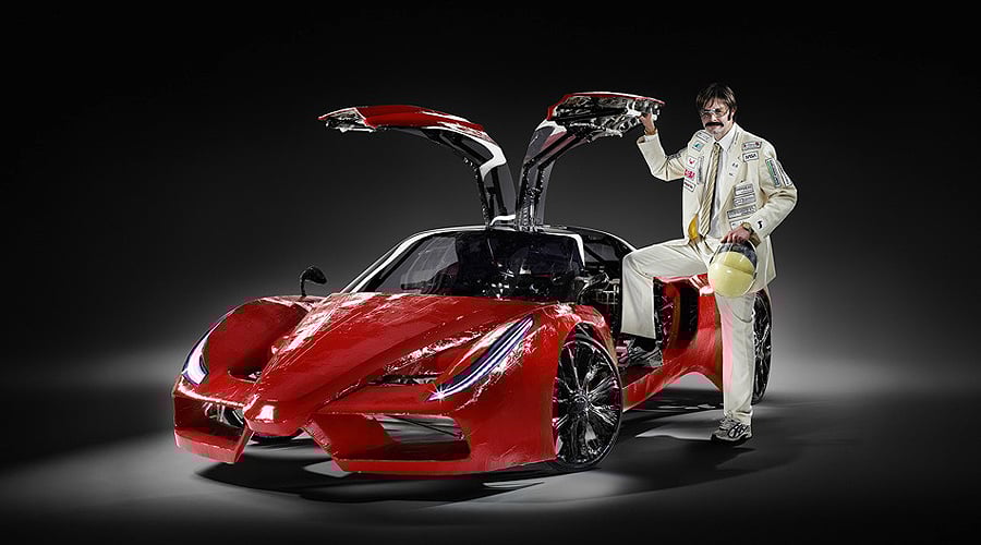 Fahrradi Farfall FFX: Tretauto der Superlative