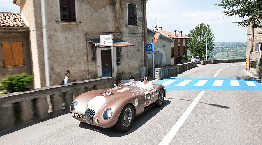 Mille Miglia 2012: Das Glück liegt auf der Straße