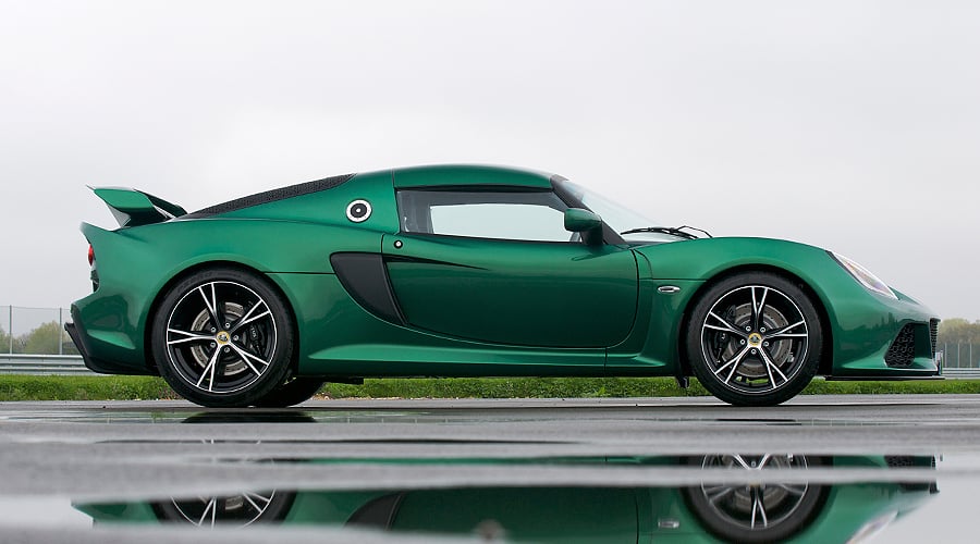 Lotus Exige S: Grüner Jäger