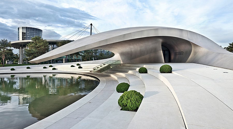 Porsche-Pavillon in der Autostadt: Eingemeindet!