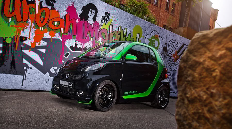Smart Brabus Electric Drive: Hochspannung aus Bottrop
