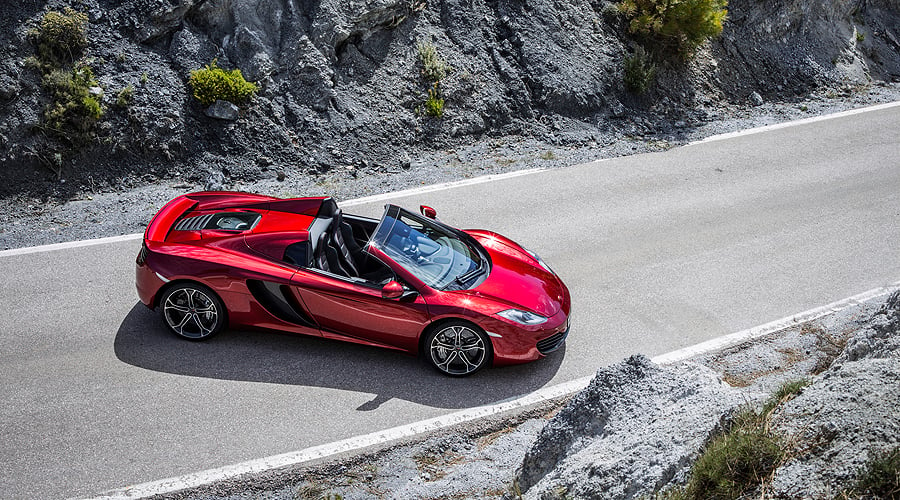 McLaren 12C Spider: Schnell-Eröffnung