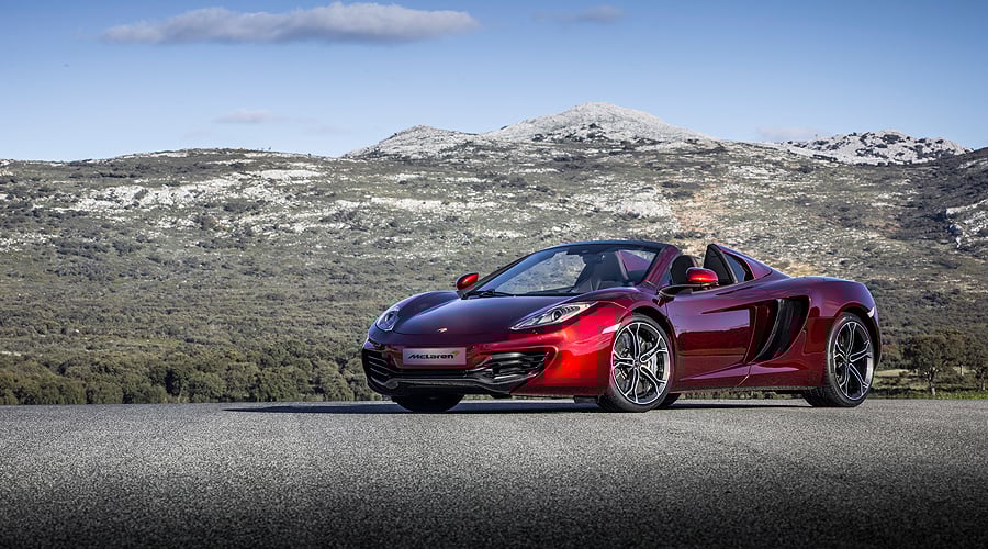 McLaren 12C Spider: Revealed in full