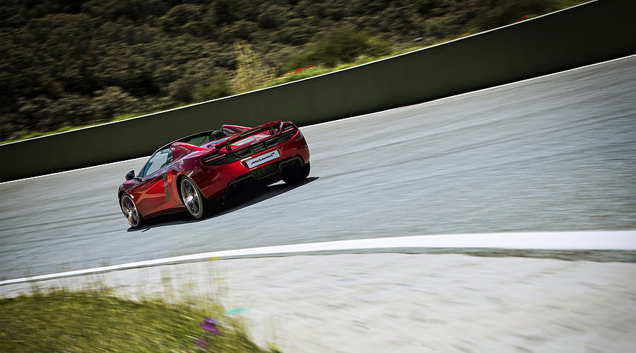 McLaren 12C Spider: Schnell-Eröffnung