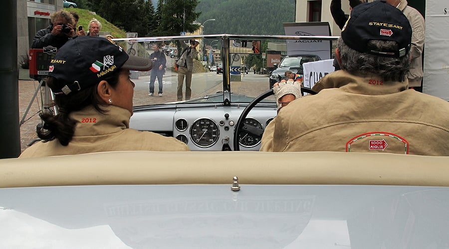 British Classic Car Meeting, St. Moritz: Full house