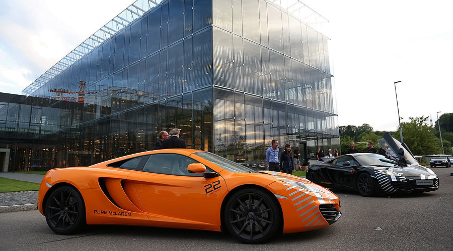 McLaren-Driving-Event bei Hugo Boss: Fashion meets Performance