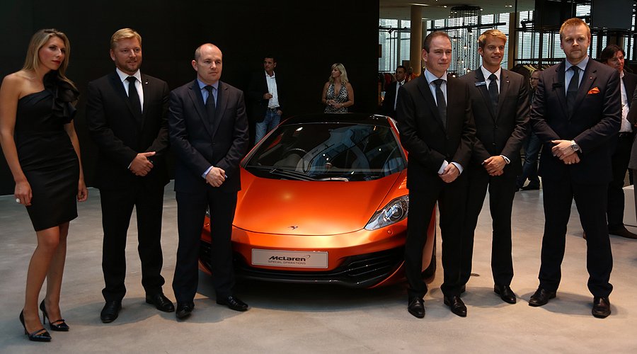 McLaren-Driving-Event bei Hugo Boss: Fashion meets Performance