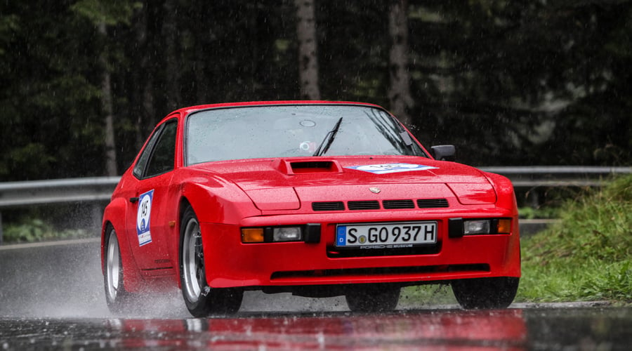 Porsche 924 Carrera GT: Der mit dem Berg kämpft