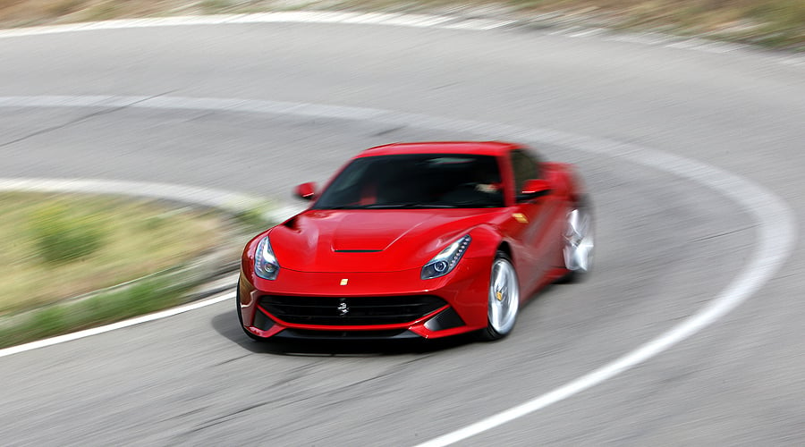 This Ferrari F12 Berlinetta is a Supreme being