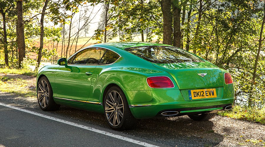 Bentley Continental GT Speed: Grüne Welle