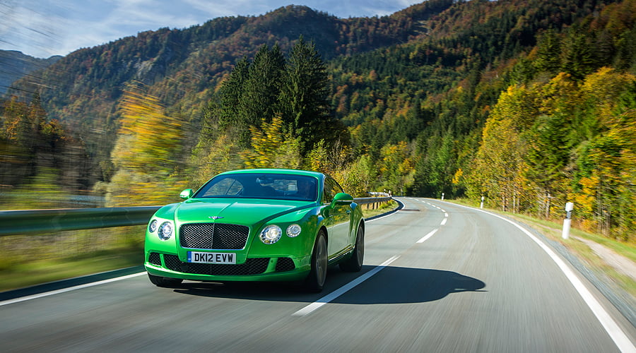 Bentley Continental GT Speed: Grüne Welle