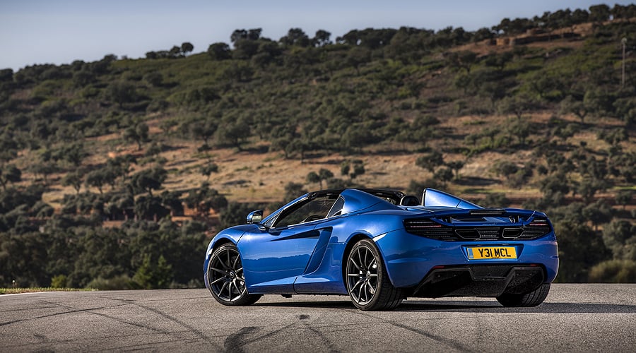 McLaren 12C Spider: Öffnung im Schnellverfahren