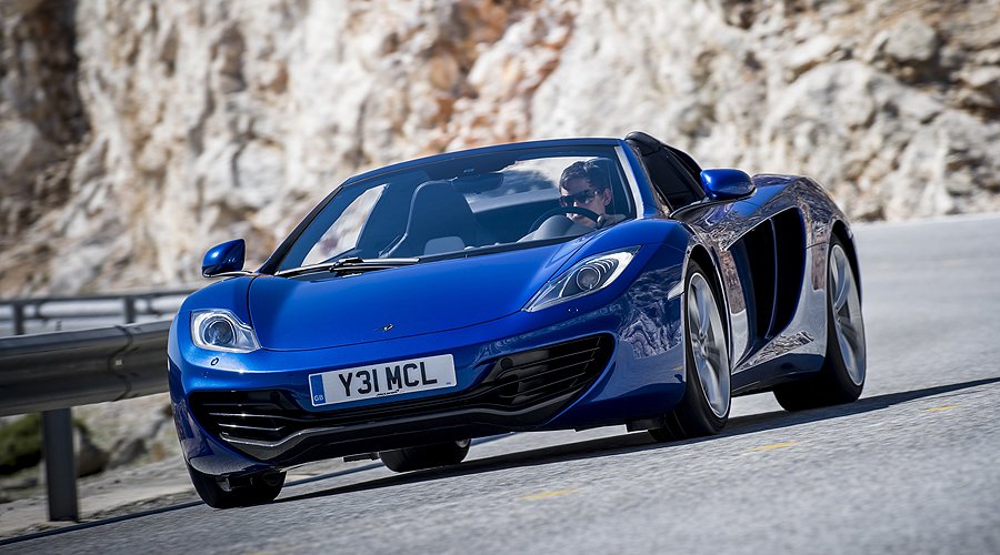 McLaren 12C Spider: Öffnung im Schnellverfahren