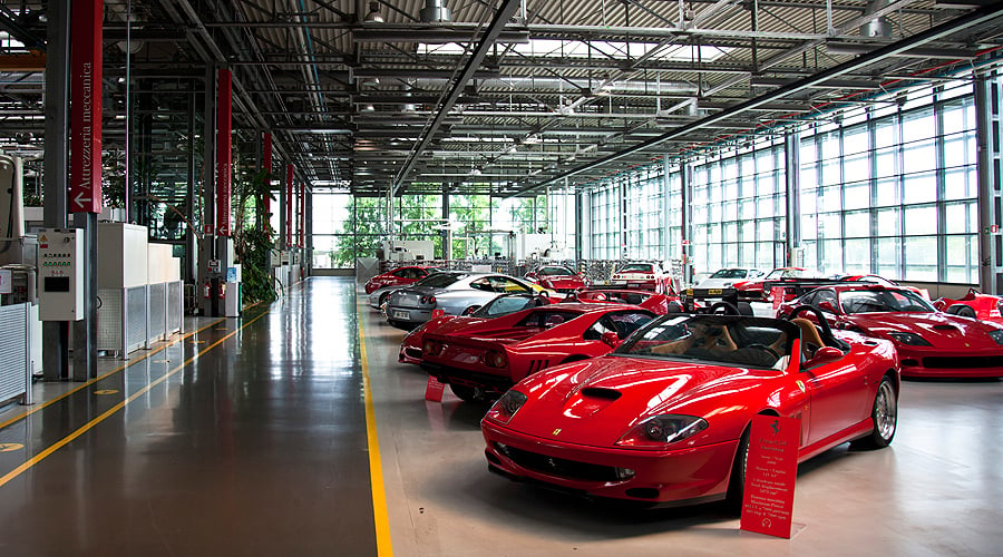 Secrets of the Ferrari museum