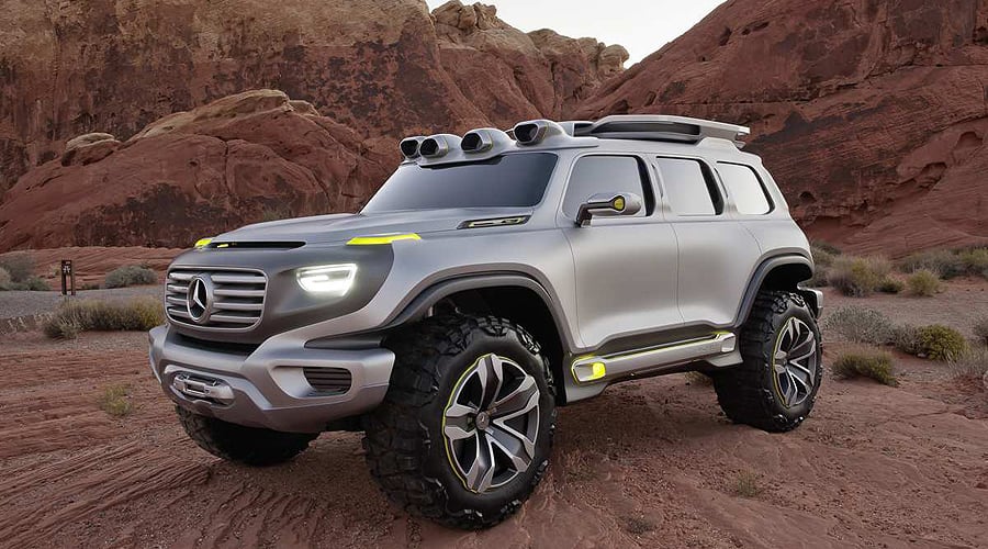 Mercedes-Benz Ener-G-Force: Off-road into the future