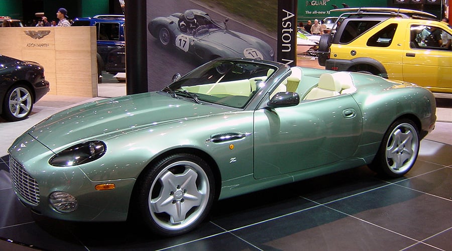 Aston Martin DB AR1 LA Motor Show Car: No. 1 for California SR1