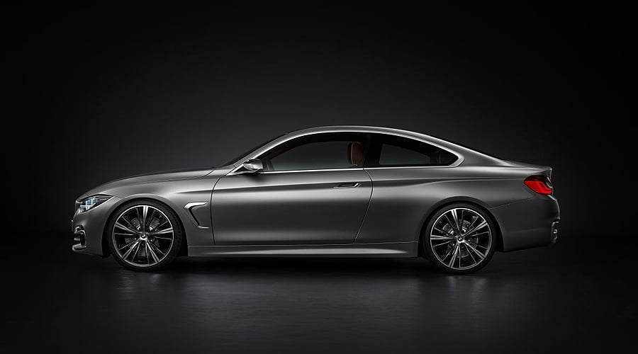 BMW 4 Series Coupé concept: 3 + 2 (doors) = 4