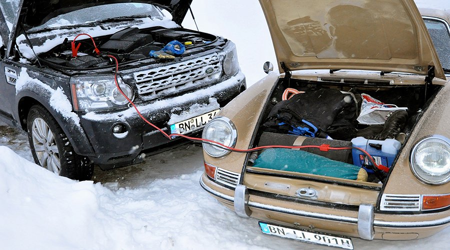Im Porsche 911 Classic zum Nordkap: Kein Wintermärchen