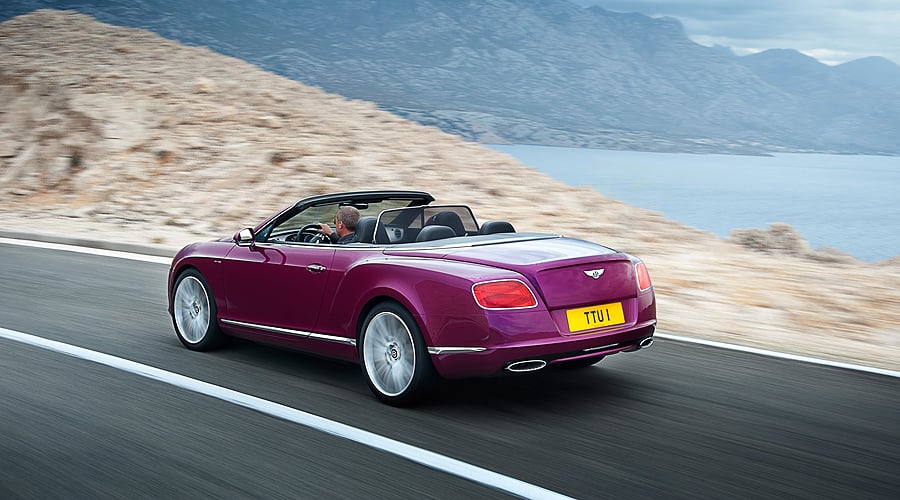 Bentley’s new drop-top Continental: the GT Speed Convertible