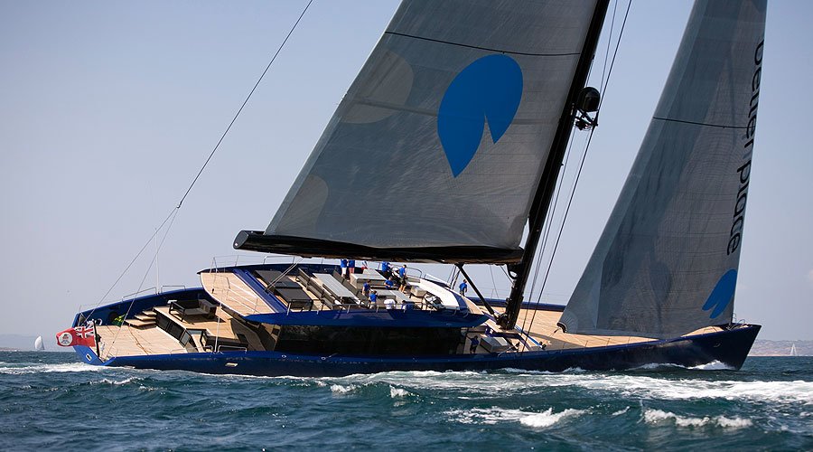 Wally 'Better Place': Carbonfibre sailing yacht