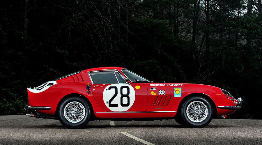 Triple Le Mans Entry 1966 Ferrari 275 GTB/C to Star at Rétromobile 2013