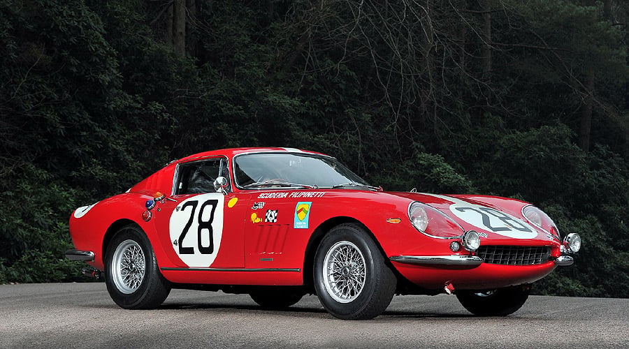 Triple Le Mans Entry 1966 Ferrari 275 GTB/C to Star at Rétromobile 2013