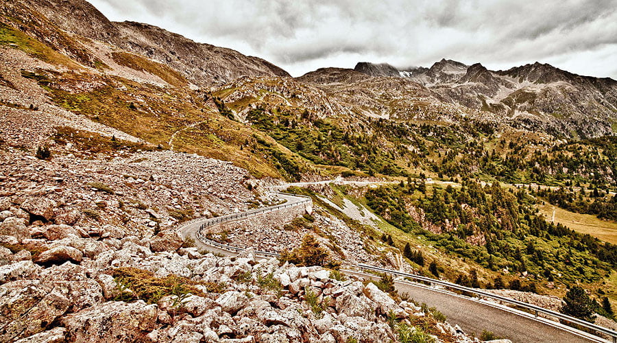 British Classic Car Meeting St. Moritz 2013: Die Strecke