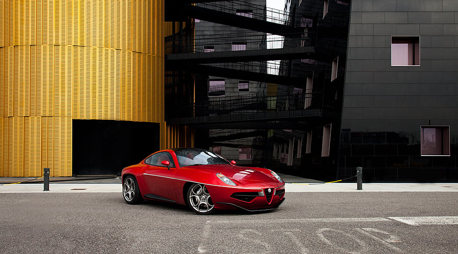 Driving the new Carrozzeria Touring Disco Volante