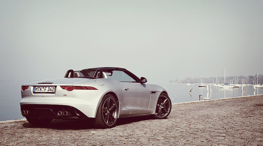 Erste Spritztour im neuen Jaguar F-Type