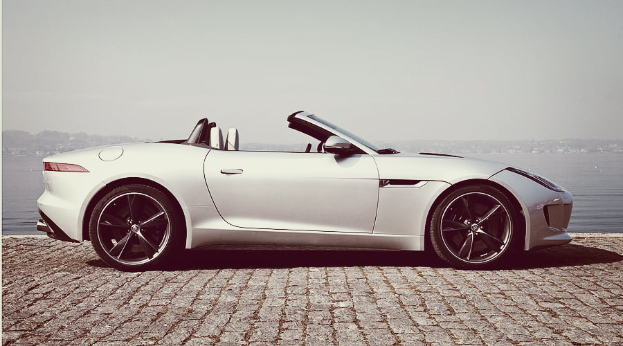 Erste Spritztour im neuen Jaguar F-Type