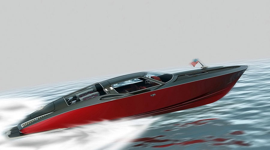 Corvette Boat Concept: Muscle on the Mediterranean