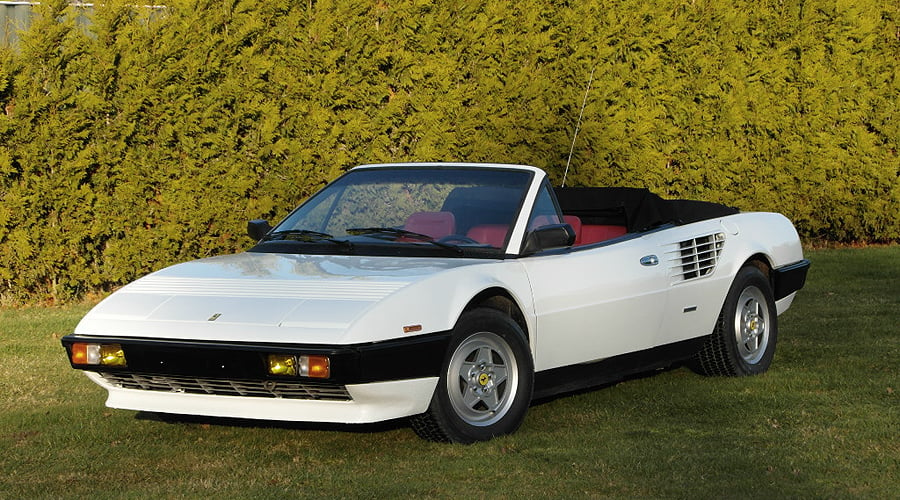 Ferrari Mondial Cabriolet: Eine Diva, so rein und weiß wie frischer Schnee