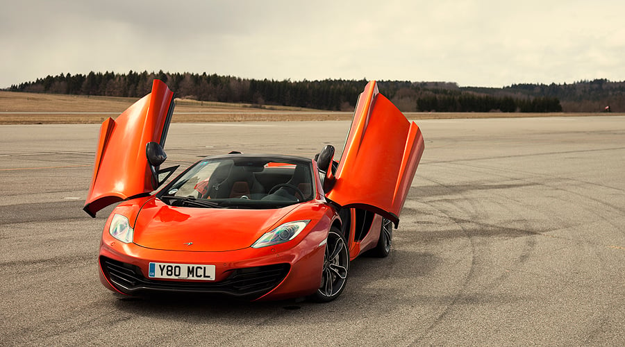 McLaren 12C Spider: Two turbos? Hallelujah!