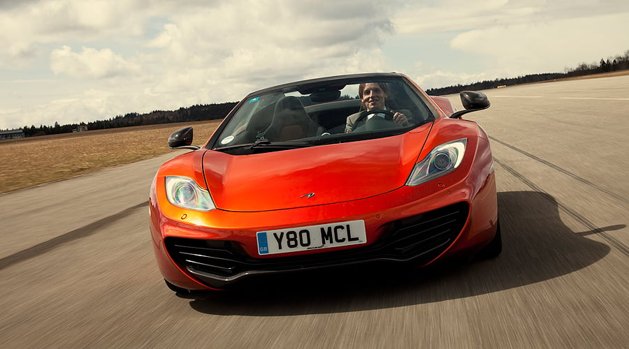 McLaren 12C Spider: Two turbos? Hallelujah!