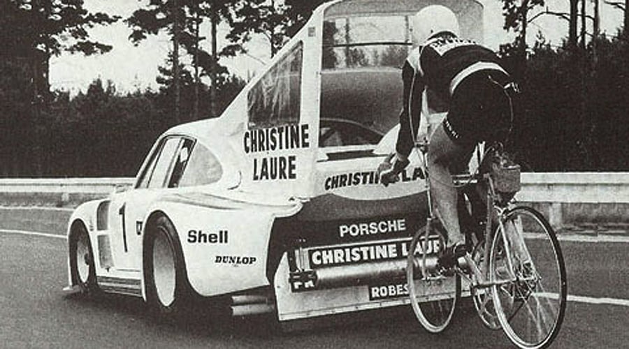 The Martini Porsche 935 and the World Speed Record for Cyclists | Classic  Driver Magazine