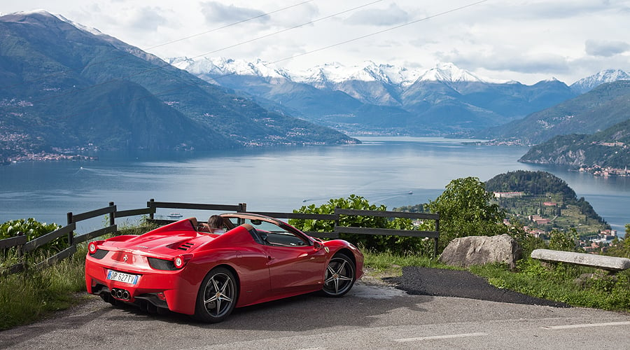 La Vita é Bella: Taking a Ferrari 458 Spider to Bellagio