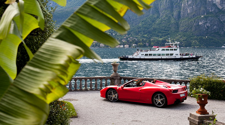 La Vita è Bella: Im Ferrari 458 Spider nach Bellagio