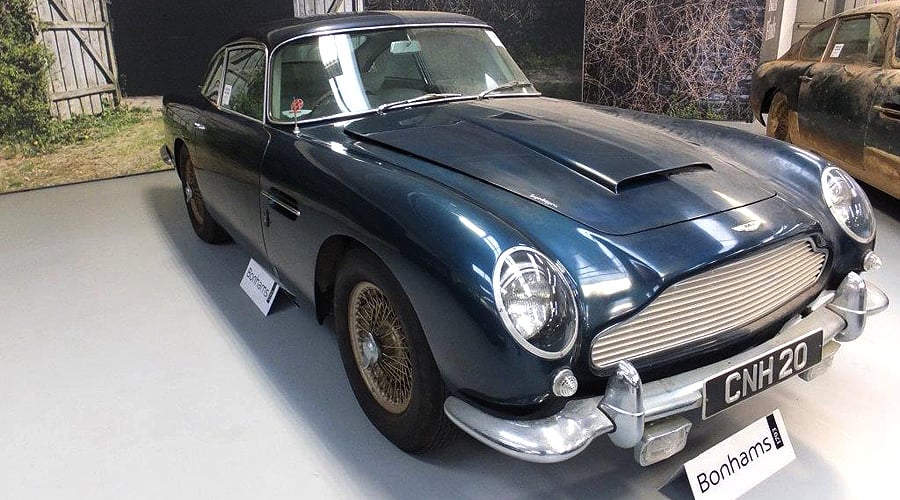 Barn-finds return home: Bonhams' Aston Martin sale at Newport Pagnell