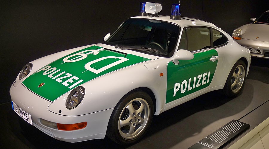 Crime doesn't pay: The fastest police cars in history