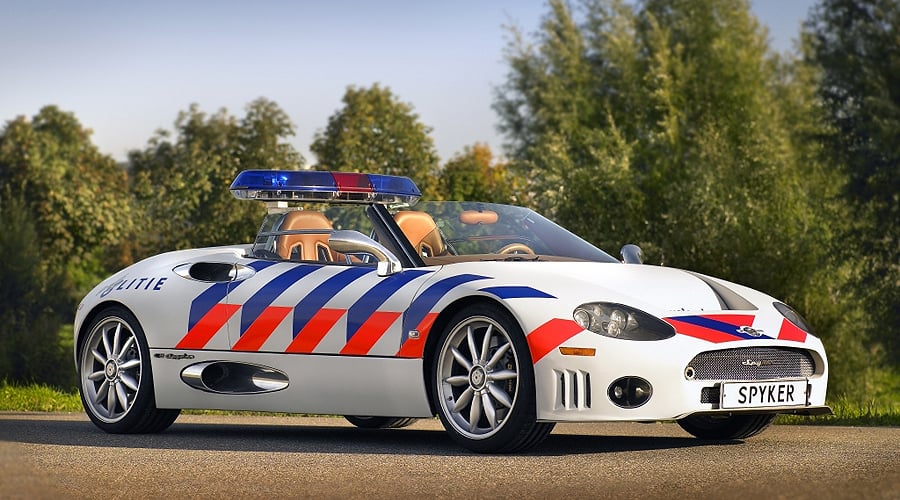 Crime doesn't pay: The fastest police cars in history