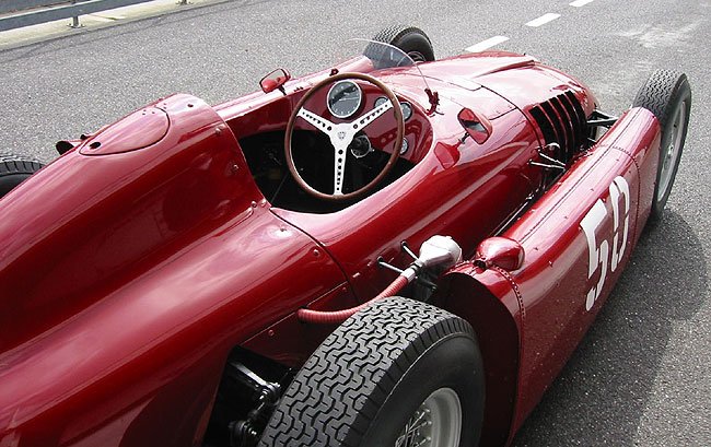 Recreation of the Lancia D50 Grand Prix Car