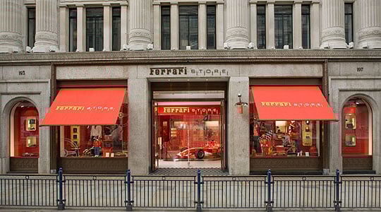 Ferrari Store Opens in London Classic Driver Magazine