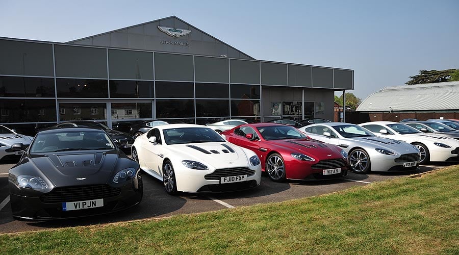 2011 Aston Martin V12 Vantage Day at Works Service, Newport Pagnell