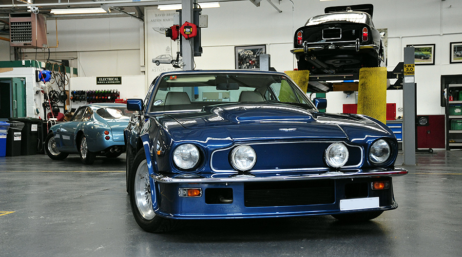 Aston Martin Works Service: V8 Vantage and Saloon, Steering and Brake Upgrades
