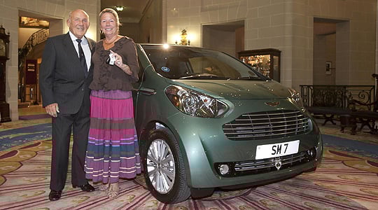 Sir Stirling Moss And The Aston Martin Cygnet A Surprise