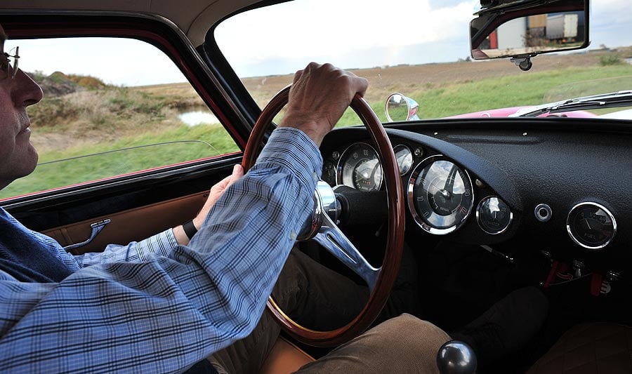 Ausfahrt im Ferrari 250 GT LWB Tour de France