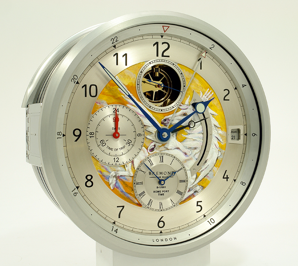Bespoke Art Clock by Ronnie Wood Classic Driver Magazine