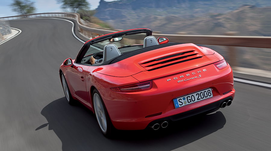 Porsche 911 Cabriolet arriving in Spring 2012