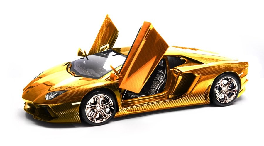 Lamborghini Aventador für 3,5 Millionen Euro - als Modell