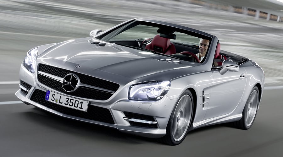 New Mercedes SL revealed ahead of 2012 launch